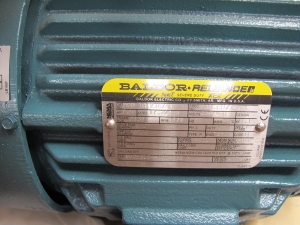MOTOR, ELECTRIC TYPE, 8.7 HORSEPOWER, 460VAC ELEC RATING, 1725 RPM, INSULATION CLASS F, 215TD FRAME, 12.3 AMPS, TEFC, CAST IRON FRAME ENCLOSURE, CONTINUOUS DUTY, 1.15 SERVICE FACTOR, 1-3/8" SHAFT. DYNAMIC SOLUTIONS DRAWING SON43300540 REV H. SEE ATTACHMENT IN SERVICE FOR OBJECTS FOR: 1/8" THICK NEOPRENE GASKETS - JUNCTION BOX TO FRAME, JUNCTION BOX CENTER. ADD A NEOPRENE SLINGER A, PART # SON43300540 (MOD 1) (W-44) LOADING & HANDLING FEE $15-